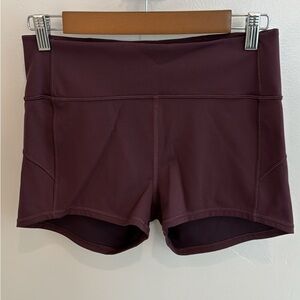 Lululemon Women's Burgundy Shorts size 10